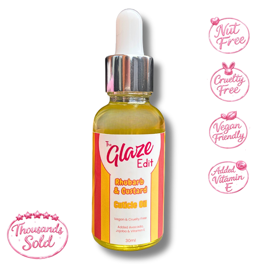 30ml Cuticle Oil - Rhubarb & Custard