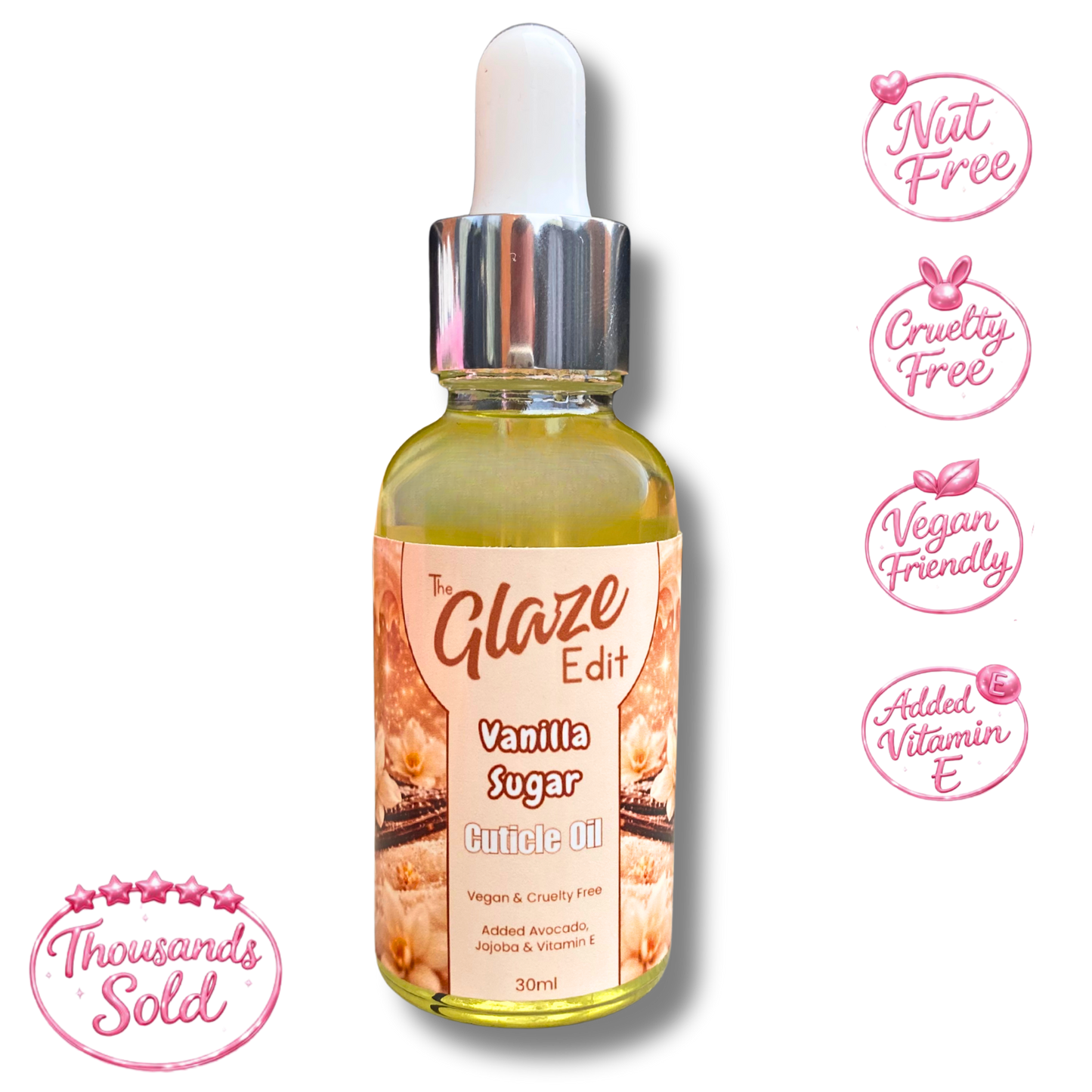 30ml Cuticle Oil - Vanilla Sugar