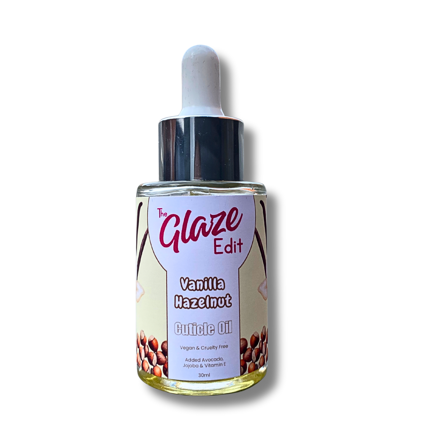 30ml Cuticle Oil - Vanilla Hazelnut