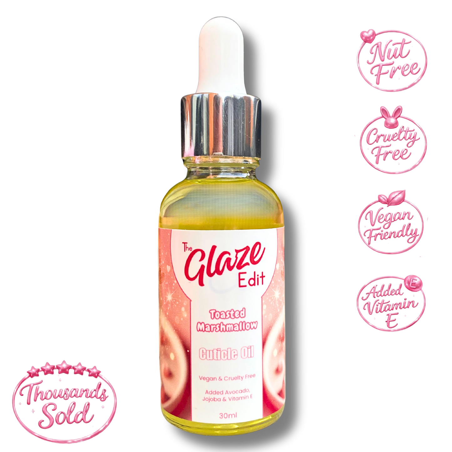 30ml Cuticle Oil - Toasted Marshmallow