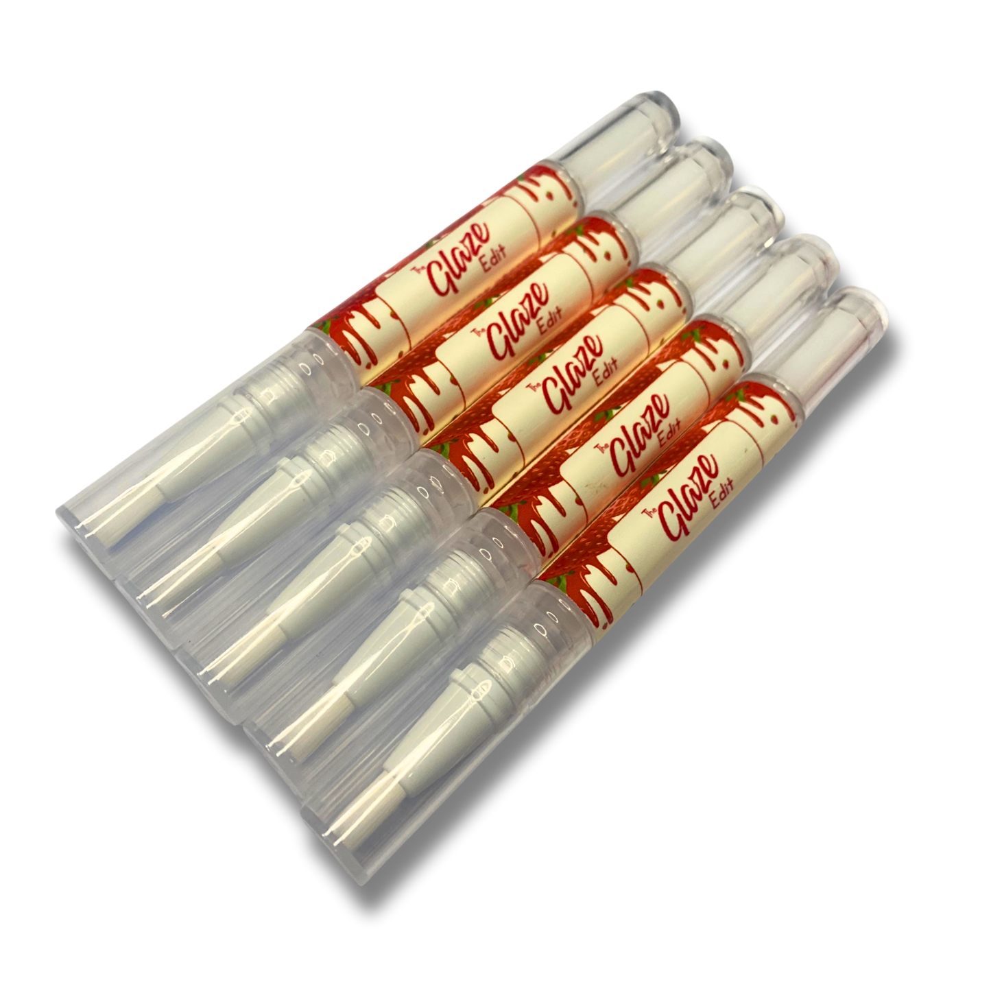 Strawberry Shorty scented cuticle pens 5 pack for nail techs
